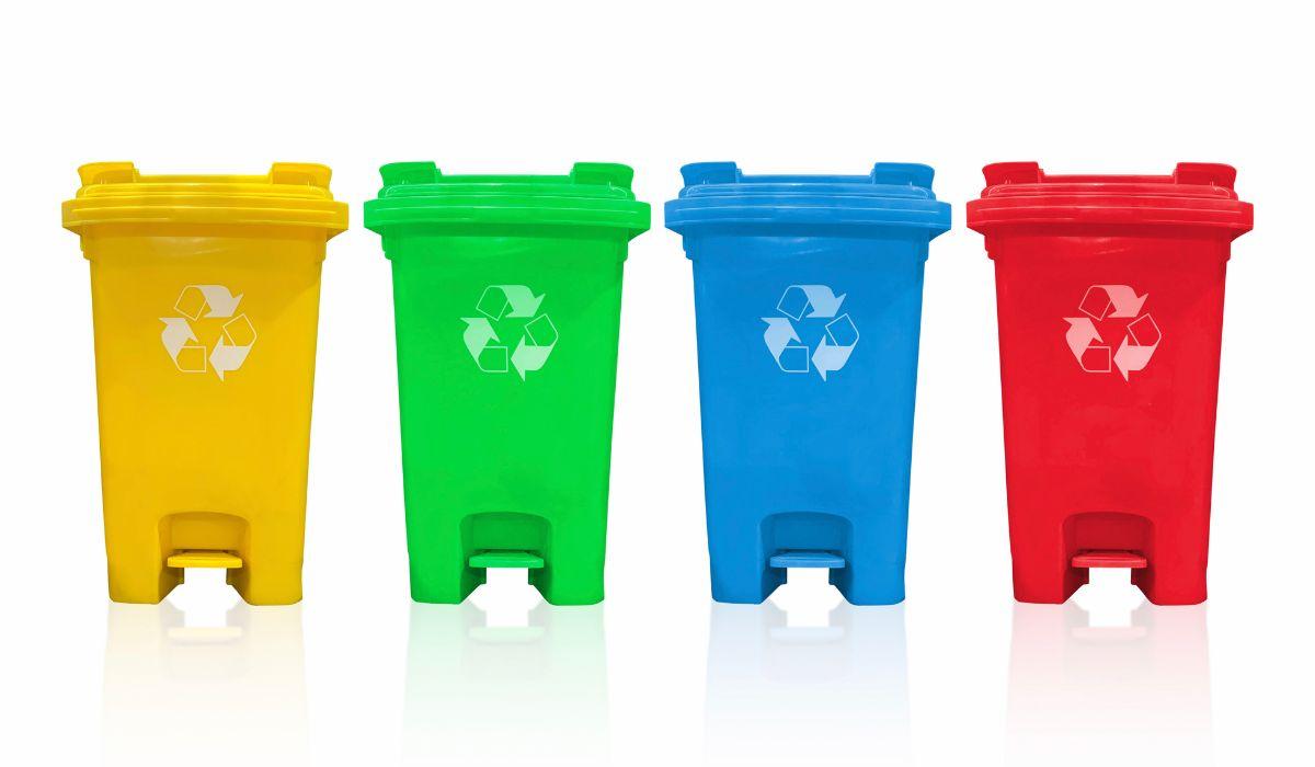 Lixeira para coleta seletiva​ Full Clean